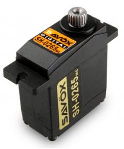 SAVOX MICRO SIZE DIGITAL SERVO 2.4KG@6V 0.075SEC HELI/PARKFLY  SH0265MG