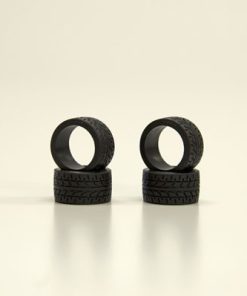 MINI-Z RACING RADIAL TYRES 30 SHORE - WIDE (4) K.MZW38-30