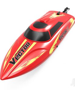 Vector 30 Brushed RTR Racing Boat (Red) by Volantex