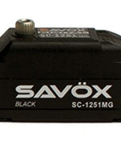 SAVOX DIGITAL LOW PROFILE SERVO 9.0KG@6V - BLACK EDITION  SC1251MGB