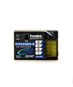 R334SBS-E 4-Channel (PWM) Surface Receiver with S.BUS for Telemetry T-FHSS SR / T-FHSS (Short Aerial)